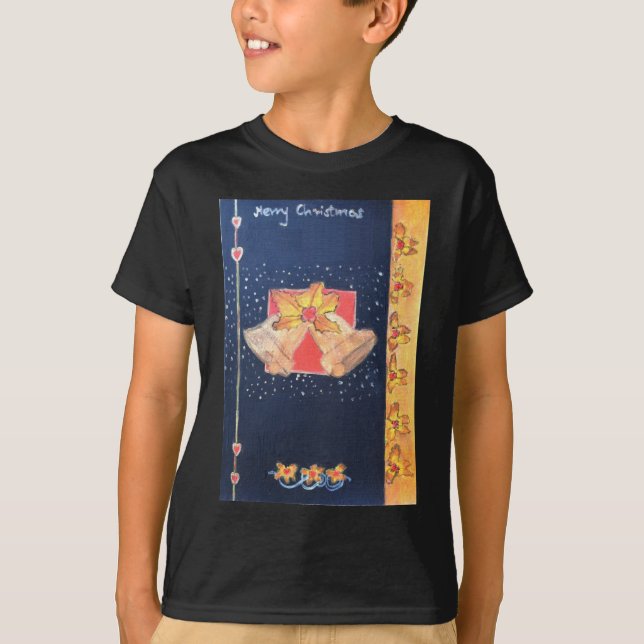 Camiseta Sinos de Natal (Frente)