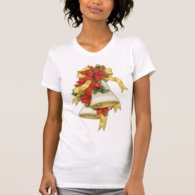 Camiseta Sinos de Natal (Frente)