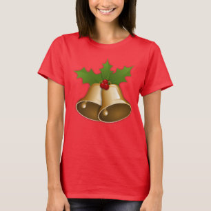Camiseta Sinos de Natal