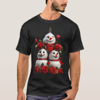 Sinos de Natal Realistas .Rosas vermelhas Festivas