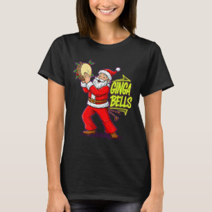 Camiseta Sinos Ginga Papai Noel Festa Brasileira Feriado Na