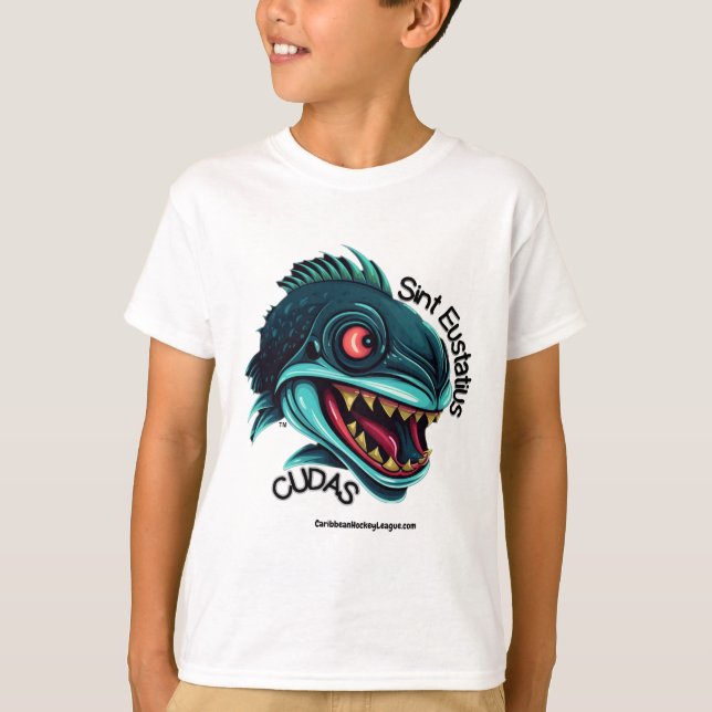 Camiseta Sint Eustatius Cudas - CaribbeanHockeyLeague.com (Frente)