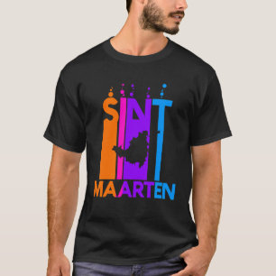 Camiseta Sint Maartin Bolhas Coloridas