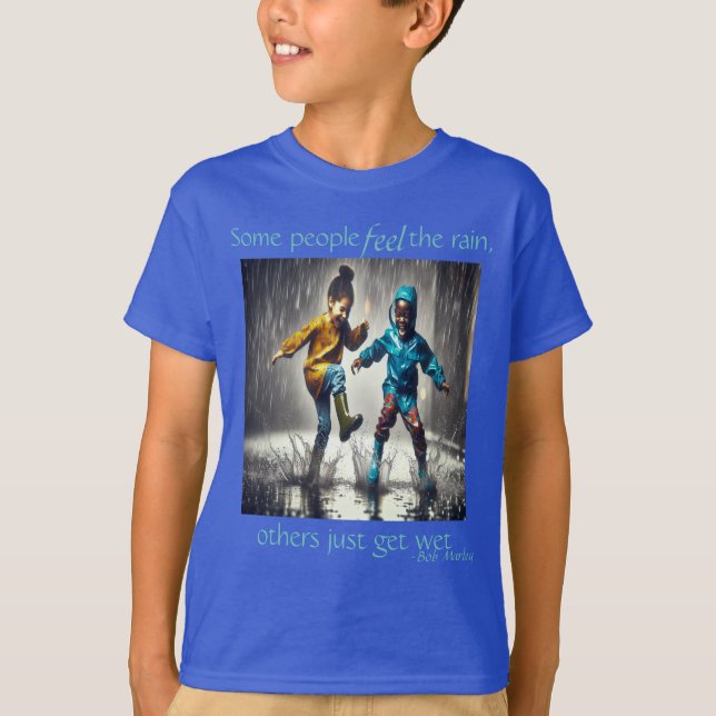 Camiseta "Sinta a Chuva" (Frente)