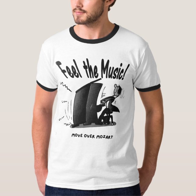 Camiseta Sinta a música (Frente)