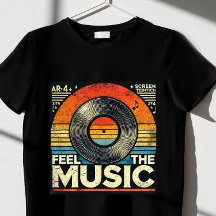 sinta a música T-Shirt