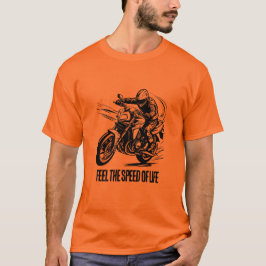 Camiseta Sinta a Velocidade da Vida, Piloto em Movimento