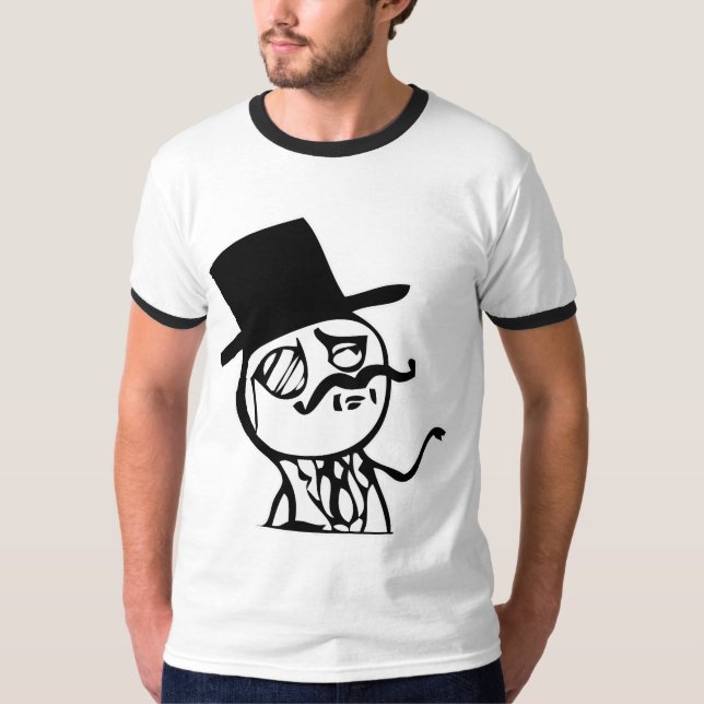 Camiseta Sinta como um meme do senhor cómico (Frente)