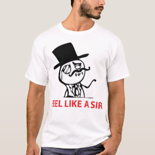 Camiseta Sinta como um senhor - t-shirt tomado partido 2