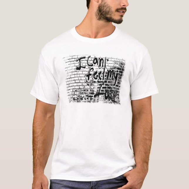 Camiseta Sinta meu rosto por Groovyal (Frente)