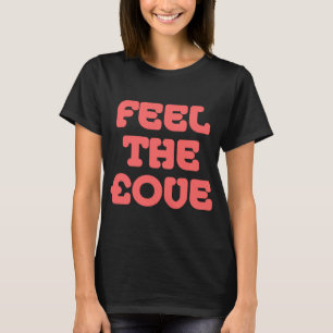 Camiseta Sinta o £ove - rosa tropical