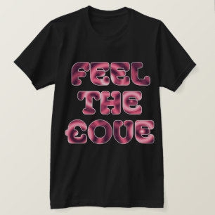 Camiseta Sinta o £ove - textura dos anéis