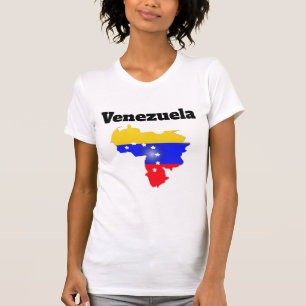 Camiseta Sinta o pulsar da Venezuela com este vibrante