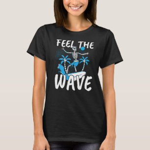 Camiseta Sinta O Surfista De Onda Surfista Surfboard Surf Á