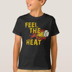 CAMISETA SINTA O T-SHIRT DO BASEBOL DO CALOR
