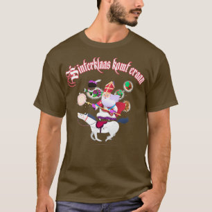 Camiseta Sinterklaas vem de presente original holandês