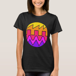 Camiseta Sintetizador de onda retrorreflector Wave Eletrôni