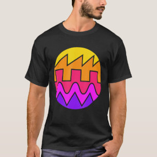Camiseta Sintetizador de onda retrorreflector Wave Eletrôni