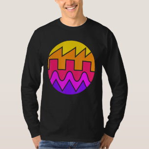 Camiseta Sintetizador de onda retrorreflector Wave Eletrôni