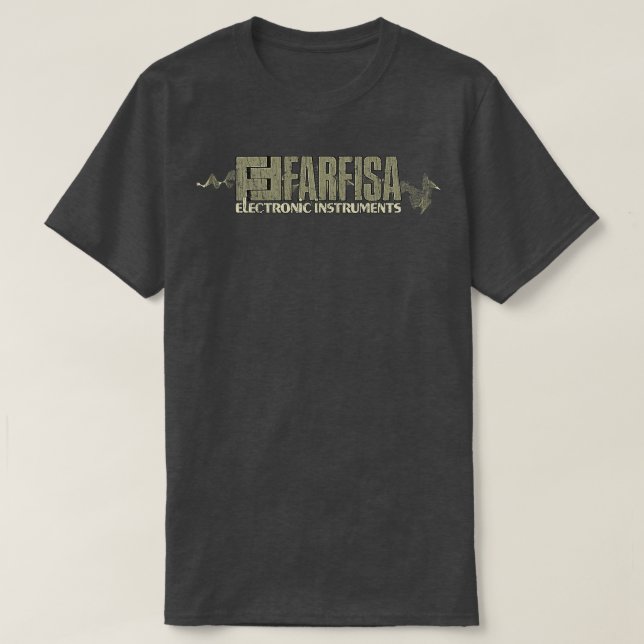 Camiseta Sintetizador Farfisa Electronic Instruments 1946 (Frente do Design)
