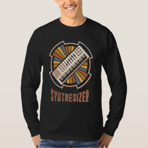 Camiseta Sintetizador Vintage Clássico Música Retro Amor