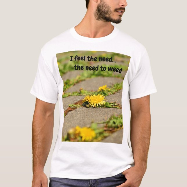 Camiseta Sinto a necessidade...a necessidade de (Frente)