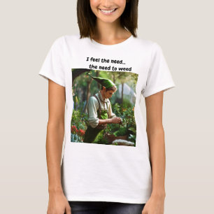 Camiseta Sinto a necessidade...a necessidade de