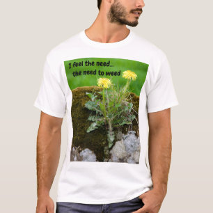 Camiseta Sinto a necessidade...a necessidade de