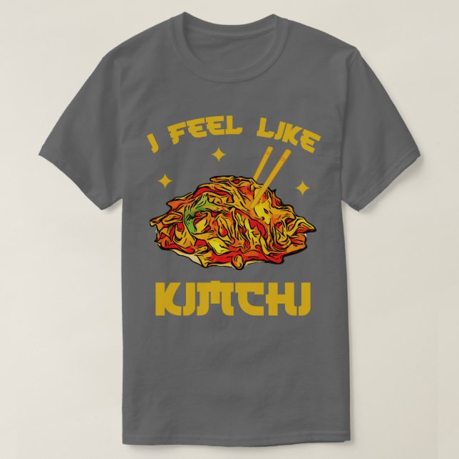 Camiseta Sinto-Me Como A Cuisina Coreana Kimchi (Frente do Design)