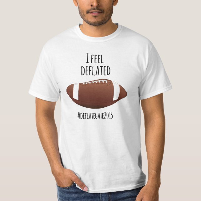 Camiseta Sinto-Me Deflatado... Deflatar Porta 2015 T-Shirt (Frente)