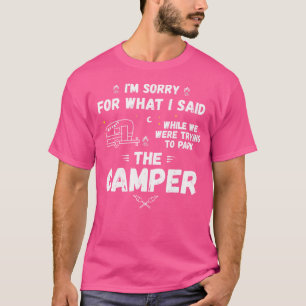 Camiseta Sinto Muito Pelo Que Disse Enquanto Estacionava O
