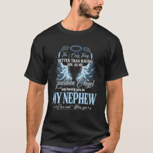 Camiseta Sinto Saudade do Meu Sobrinho no Céu Memorial do T