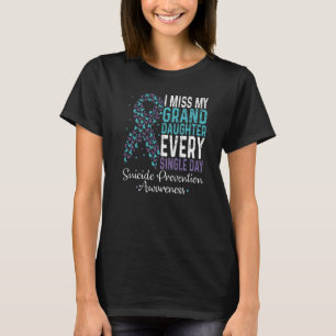 Camiseta Sinto Saudades Da Minha Netos Todos Os Dias Suicíd