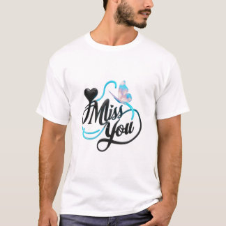 Camiseta Sinto saudades de você