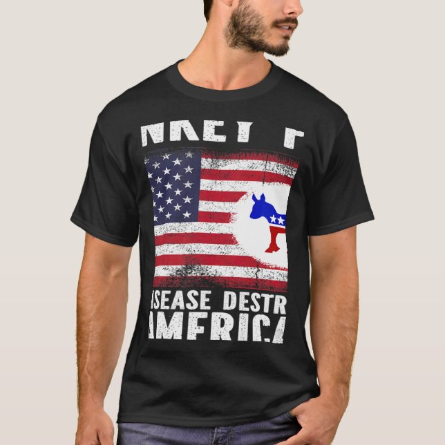 Camiseta Sintomas de Donkey Pox frente e verso (Frente)