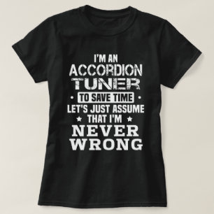 Camiseta Sintonizador de Acordeão