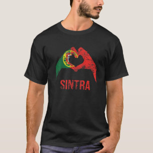 Camiseta Sintra Cidade Portuguesa Amor Vintage Bandeira de