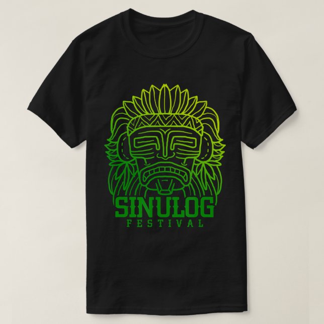 Camiseta Sinulog Festival Cebu Cidade Filipina Viva Pit Sen (Frente do Design)