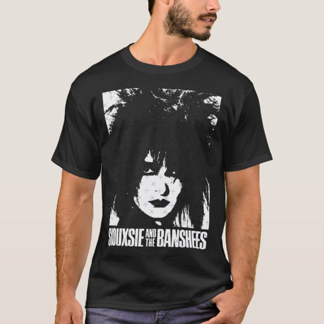 Camiseta Siousie SATB 80s post punk goth friends funny (Frente)