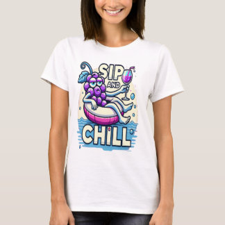 Camiseta Sip E Chill