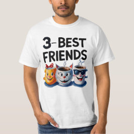 Camiseta Sip, Ria, Repita: 3 Melhores Amigos Coffee Mug