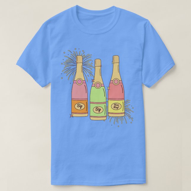 Camiseta Sip sip Hooray 1 (Frente do Design)