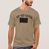 Sip Sit Ouça Tee
