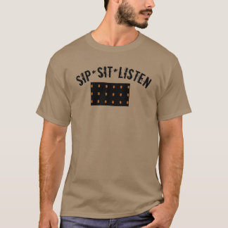 Camiseta Sip Sit Ouça Tee