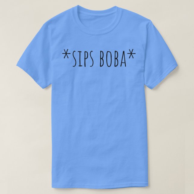 Camiseta Sips Boba 1 (Frente do Design)