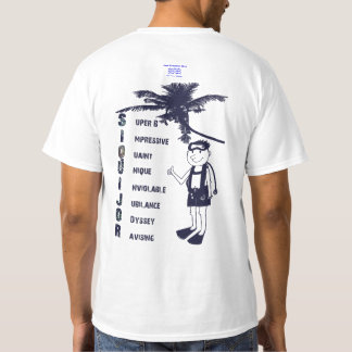Camiseta Siquijor BOY Impressão traseiro apenas 】