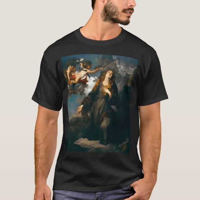 Camiseta Sir Anthony Van Dyck Santo Rosalie Em (Frente)