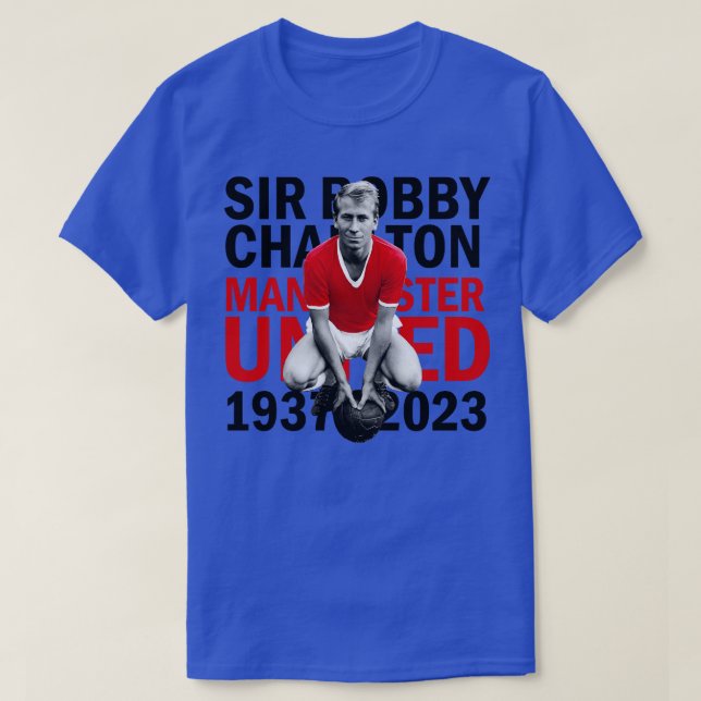 Camiseta Sir Bobby Charlton United (Frente do Design)