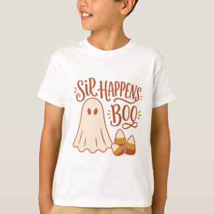 Camiseta Sir Happens Boo Fantasma