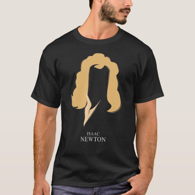 Camiseta Sir Isaac Newton Funny (Frente)